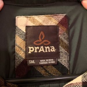 Men’s Prana flannel
